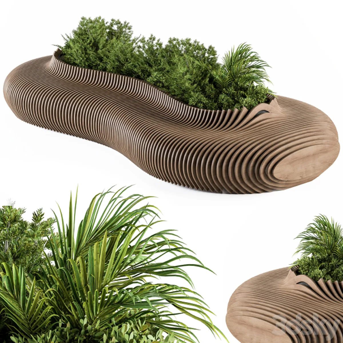 Fioriera parametrica 1 Effegidue Design